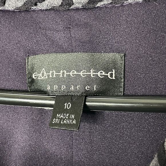 Gray Striped Cowl Neck Dress 10 Futuristic Minimalist Lagenlook Cyberpunk Rave - Picture 3 of 9